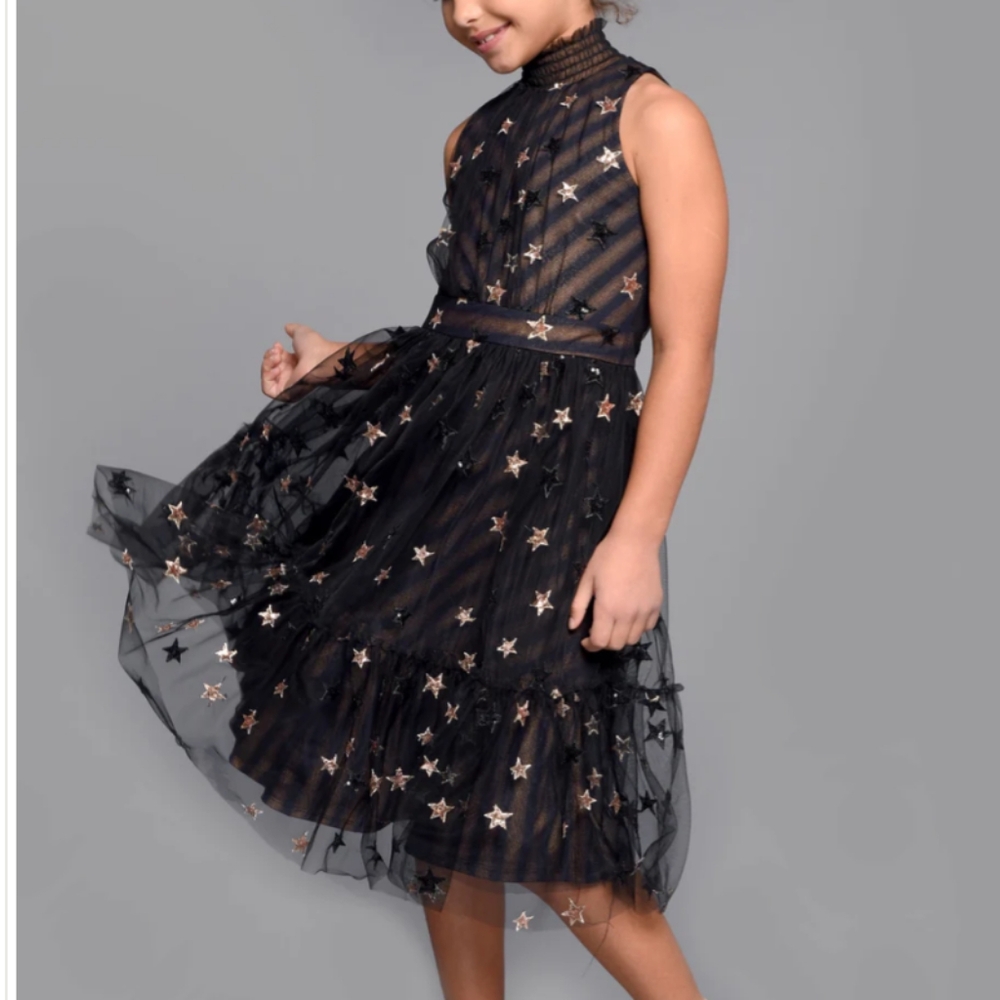Hannah Banana Star Sequin Dress